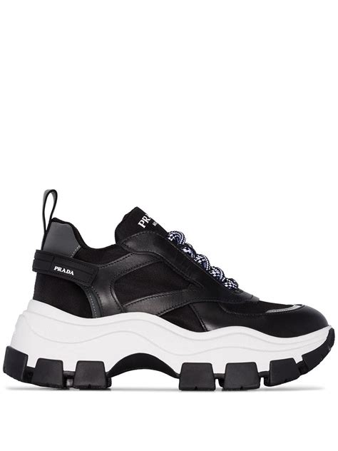 sneaker prada con pelo|farfetch prada sneakers.